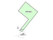 【愛知県/名古屋市昭和区田面町】名古屋市昭和区田面町2丁目 土地 区画図