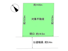 【愛知県/名古屋市千種区朝岡町】名古屋市千種区朝岡町2丁目 土地 区画図