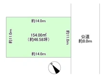 【愛知県/名古屋市名東区社が丘】名古屋市名東区社が丘3丁目 土地 区画図