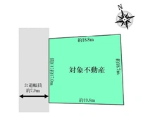 【愛知県/名古屋市千種区豊年町】名古屋市千種区豊年町 土地 区画図