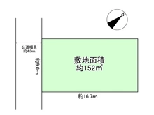 【愛知県/名古屋市天白区天白町大字八事】名古屋市天白区天白町大字八事字裏山 土地 区画図