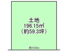 【京都府/長岡京市梅が丘】長岡京市梅が丘2丁目 土地 区画図