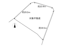 【京都府/宇治市平尾台】宇治市平尾台4丁目 土地 区画図