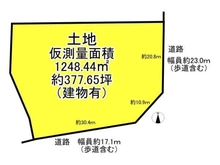 【京都府/宇治市宇治】宇治市宇治琵琶 土地 区画図