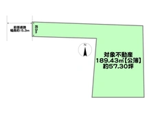 【京都府/京都市西京区川島五反長町】京都市西京区川島五反長町 土地 区画図