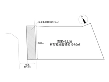 【京都府/京都市左京区岩倉三宅町】京都市左京区岩倉三宅町 土地 区画図