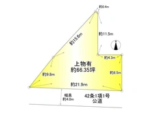 【兵庫県/尼崎市食満】尼崎市食満7丁目 土地 区画図