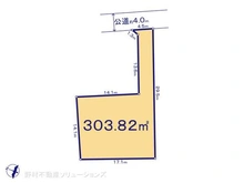 【埼玉県/さいたま市南区太田窪】さいたま市南区太田窪4丁目 土地 区画図