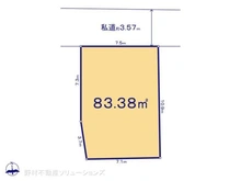 【埼玉県/さいたま市浦和区大東】さいたま市浦和区大東1丁目 土地 区画図