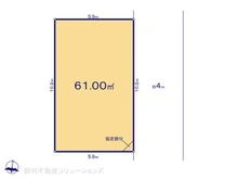 【埼玉県/さいたま市浦和区本太】さいたま市浦和区本太4丁目 土地 区画図