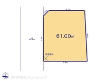 【埼玉県/さいたま市浦和区本太】さいたま市浦和区本太4丁目 土地 区画図