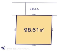 【埼玉県/さいたま市南区南浦和】さいたま市南区南浦和1丁目 土地 区画図