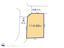 【埼玉県/さいたま市緑区大字三室】さいたま市緑区大字三室 土地 区画図