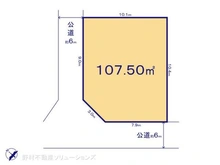【埼玉県/さいたま市緑区大字大門】さいたま市緑区大字大門 土地 区画図