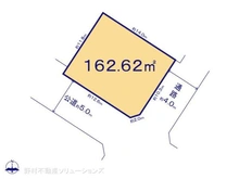【千葉県/松戸市胡録台】松戸市胡録台 土地 区画図