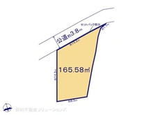 【千葉県/流山市名都借】流山市名都借 土地 区画図