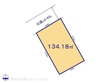【千葉県/柏市根戸】柏市根戸 土地 区画図