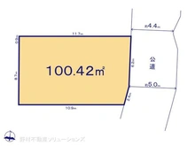 【千葉県/松戸市緑ケ丘】松戸市緑ケ丘2丁目 土地 区画図