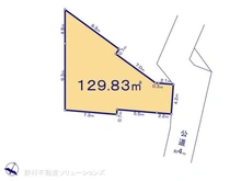 【千葉県/松戸市上矢切】松戸市上矢切 土地 区画図