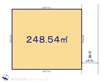 【千葉県/柏市明原】柏市明原3丁目 土地 区画図