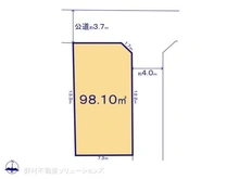 【千葉県/流山市大字流山】流山市大字流山 土地 区画図