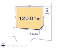 【千葉県/柏市南増尾】柏市南増尾5丁目 土地 区画図