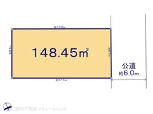 【千葉県/松戸市西馬橋相川町】松戸市西馬橋相川町 土地 区画図