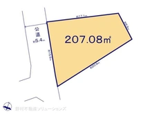 【千葉県/柏市藤心】柏市藤心2丁目 土地 区画図