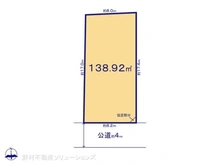 【千葉県/松戸市五香】松戸市五香6丁目 土地 区画図