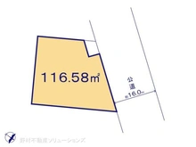 【千葉県/柏市かやの町】柏市かやの町 土地 区画図