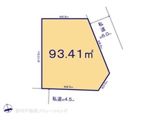 【千葉県/柏市東柏】柏市東柏1丁目 土地 区画図