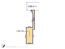 【千葉県/流山市鰭ケ崎】流山市鰭ケ崎 土地 区画図
