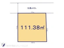 【千葉県/流山市鰭ケ崎】流山市鰭ケ崎 土地 区画図
