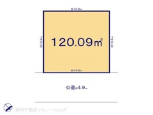 【千葉県/松戸市胡録台】松戸市胡録台 土地 区画図