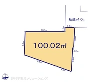 【千葉県/船橋市西習志野】船橋市西習志野4丁目 土地 区画図