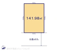 【千葉県/船橋市二和東】船橋市二和東5丁目 土地 区画図