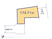 【千葉県/船橋市大穴南】船橋市大穴南2丁目 土地 区画図