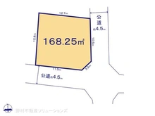 【千葉県/船橋市三山】船橋市三山1丁目 土地 区画図