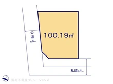 【千葉県/船橋市芝山】船橋市芝山5丁目 土地 区画図