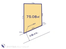 【千葉県/船橋市南本町】船橋市南本町 土地 区画図