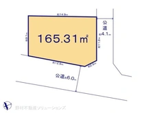 【千葉県/船橋市駿河台】船橋市駿河台2丁目 土地 区画図