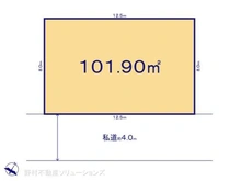 【千葉県/船橋市習志野台】船橋市習志野台1丁目 土地 区画図
