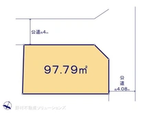【千葉県/船橋市新高根】船橋市新高根3丁目 土地 区画図