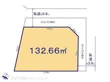 【千葉県/船橋市飯山満町】船橋市飯山満町2丁目 土地 区画図