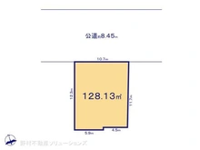 【千葉県/船橋市習志野台】船橋市習志野台2丁目 土地 区画図