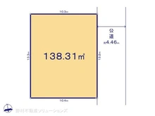 【千葉県/船橋市芝山】船橋市芝山5丁目 土地 区画図