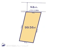 【千葉県/船橋市行田】船橋市行田1丁目 土地 区画図