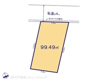 【千葉県/船橋市行田】船橋市行田1丁目 土地 区画図