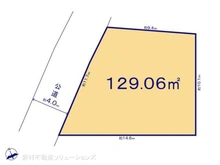 【千葉県/船橋市三山】船橋市三山5丁目 土地 区画図