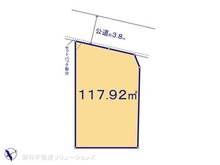【千葉県/船橋市三山】船橋市三山6丁目 土地 区画図